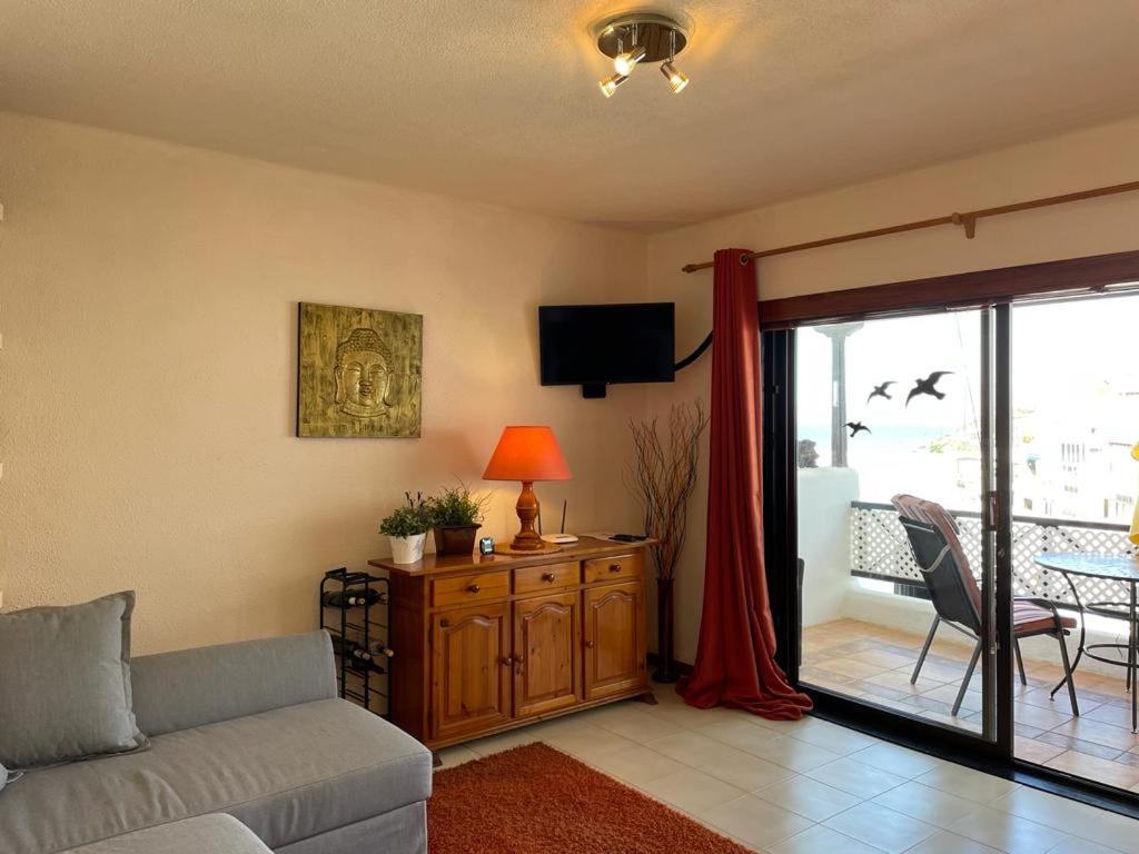 The White Dragos With Ocean View - Ac - Private Pool Apartment Tías Екстериор снимка